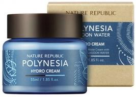 自然樂園natureRepublic波利尼西亞瀉湖水保濕面霜晚霜補水霜(55ml)